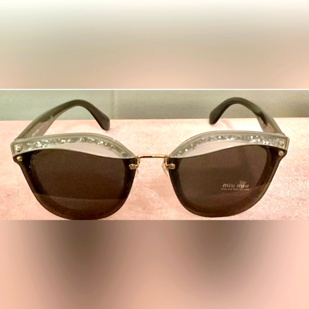 Miu Miu Sunglasses 100% Authentic, Made In Italy - image 6